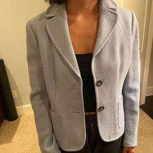 Ann Taylor baby blue blazer